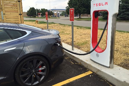 Tesla Supercharging free